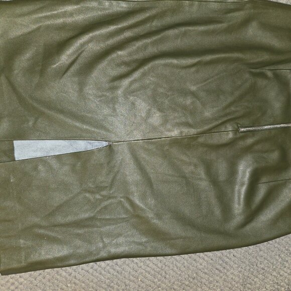 Olive Zara basics midi skirt - Picture 2 of 4